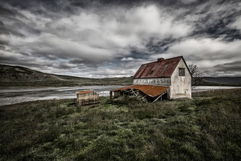 Abandoned Icelandic Farmhouse by Bragi Ingibergsson - BRIN — canvas wall art