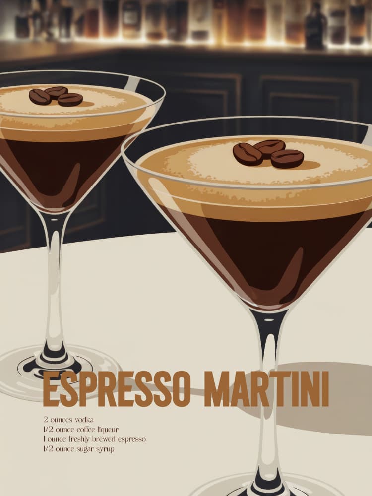 Espresso Martinis Bar Scene