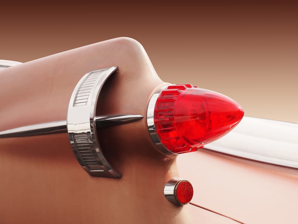 Elegant Classic Car Detail by Beate Gube — canvas wall art