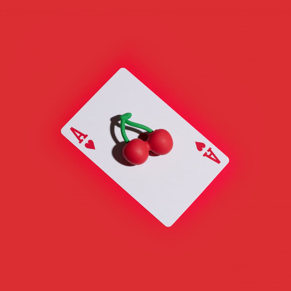 Sweet Cherries Ace by Julia Ramiro — canvas wall art