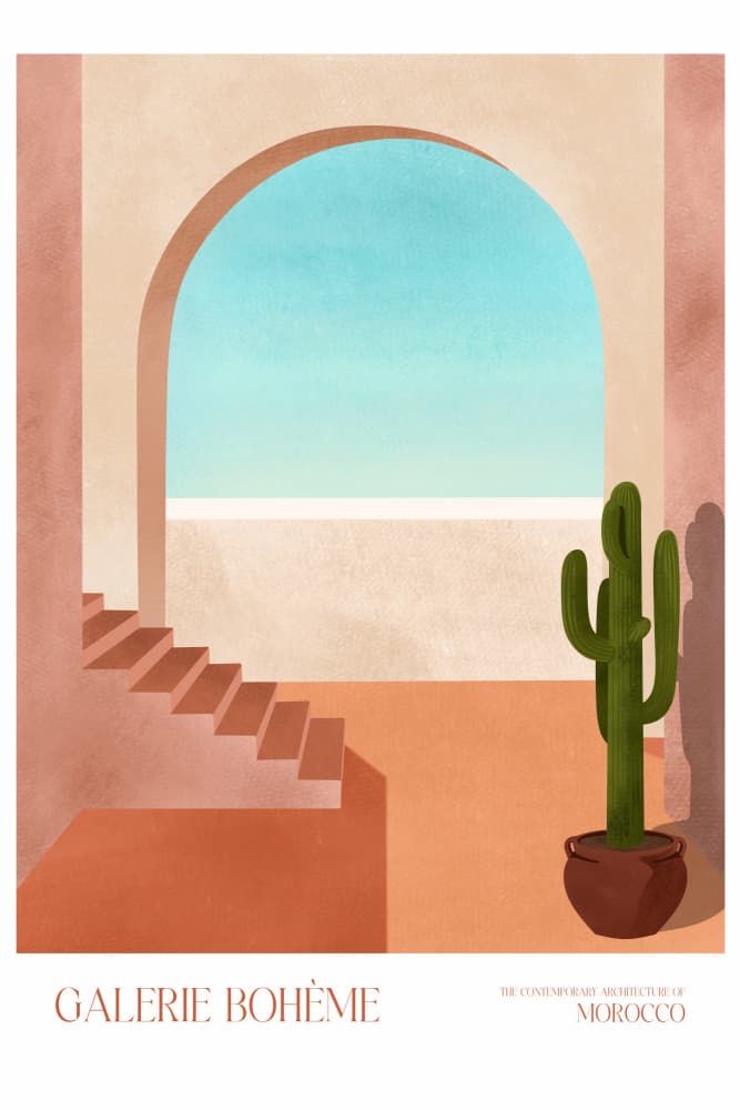 Galeriebohememorocco by Treechild — canvas wall art