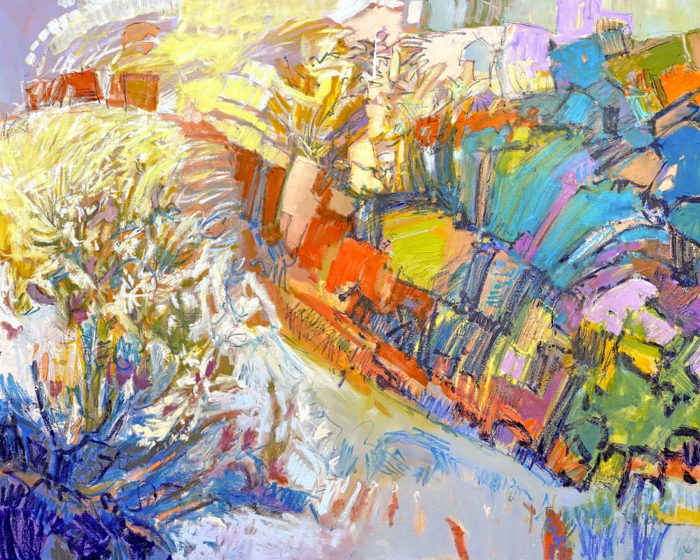 Colorful Dreamscape by Dorothy Fagan — canvas wall art