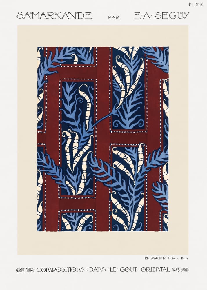 Samarkande 20 by Emile Alain Saguy — canvas wall art