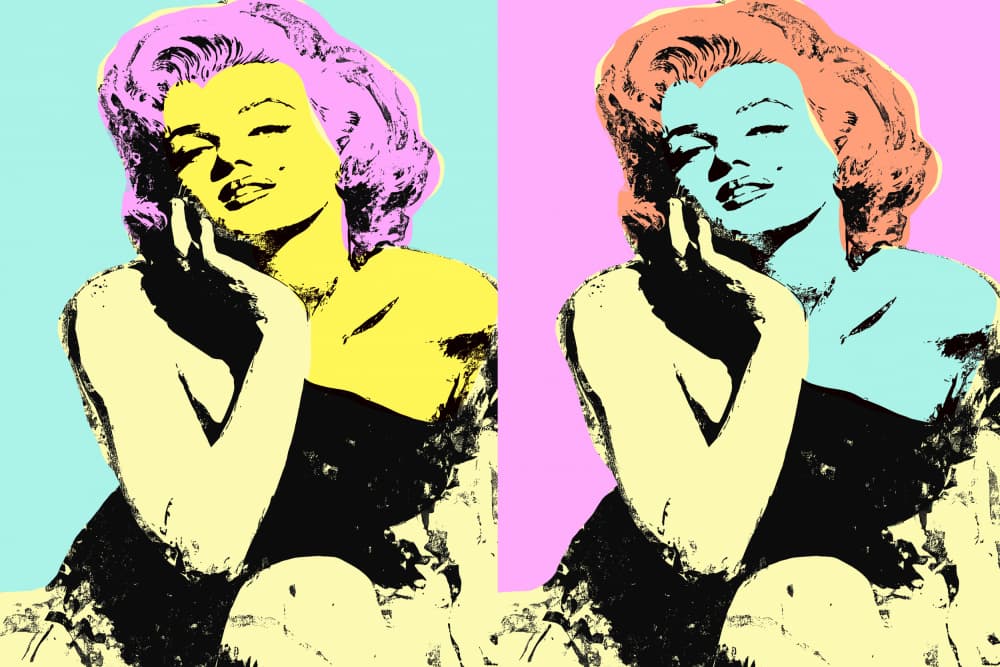 Colorful Pop Art Icon by Treechild — canvas wall art