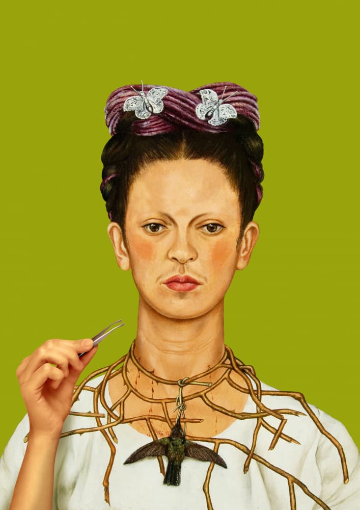Surreal Woman Portrait by Artem Pozdniakov — canvas wall art