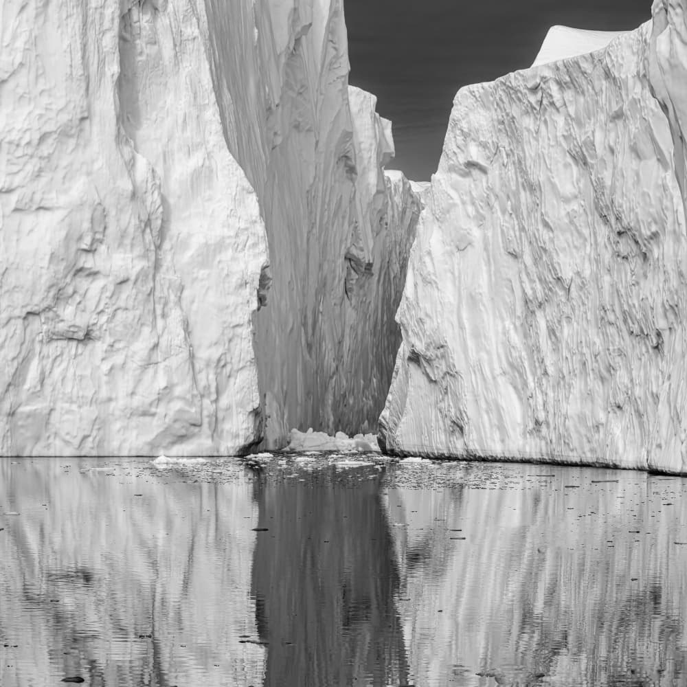 Towering Iceberg Reflection by Robert Bolton — canvas wall art