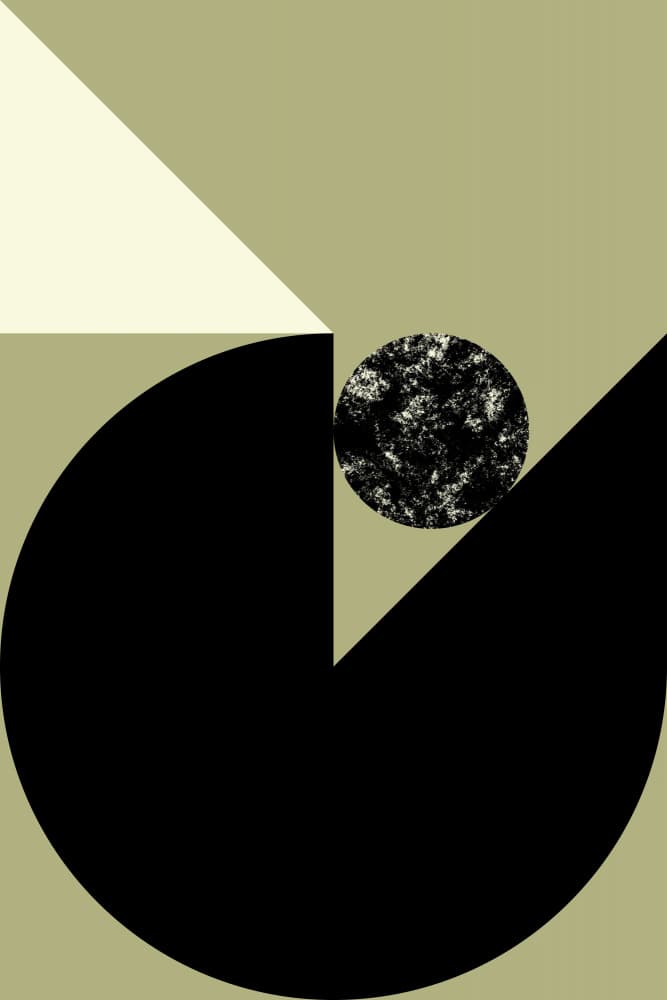 Dynamic Geometric Balance by Petr Strnad — canvas wall art