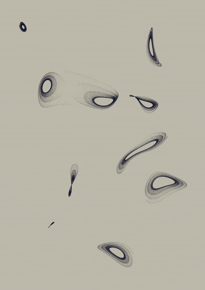 Ethereal Fluid Forms by AV11 — canvas wall art