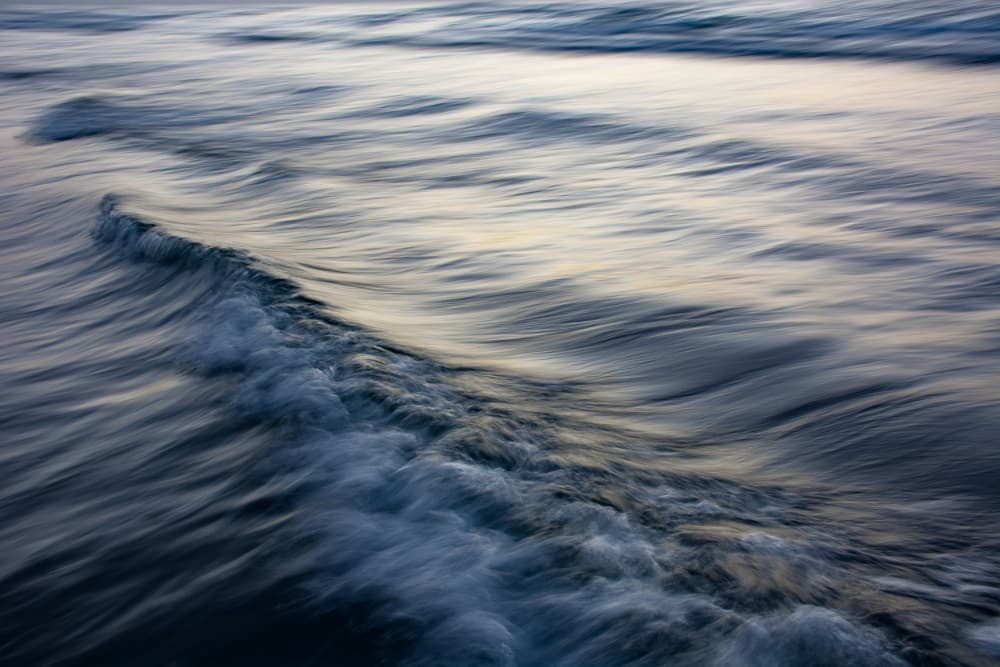 Flowing Ocean Waves by Tal Paz-Fridman — canvas wall art