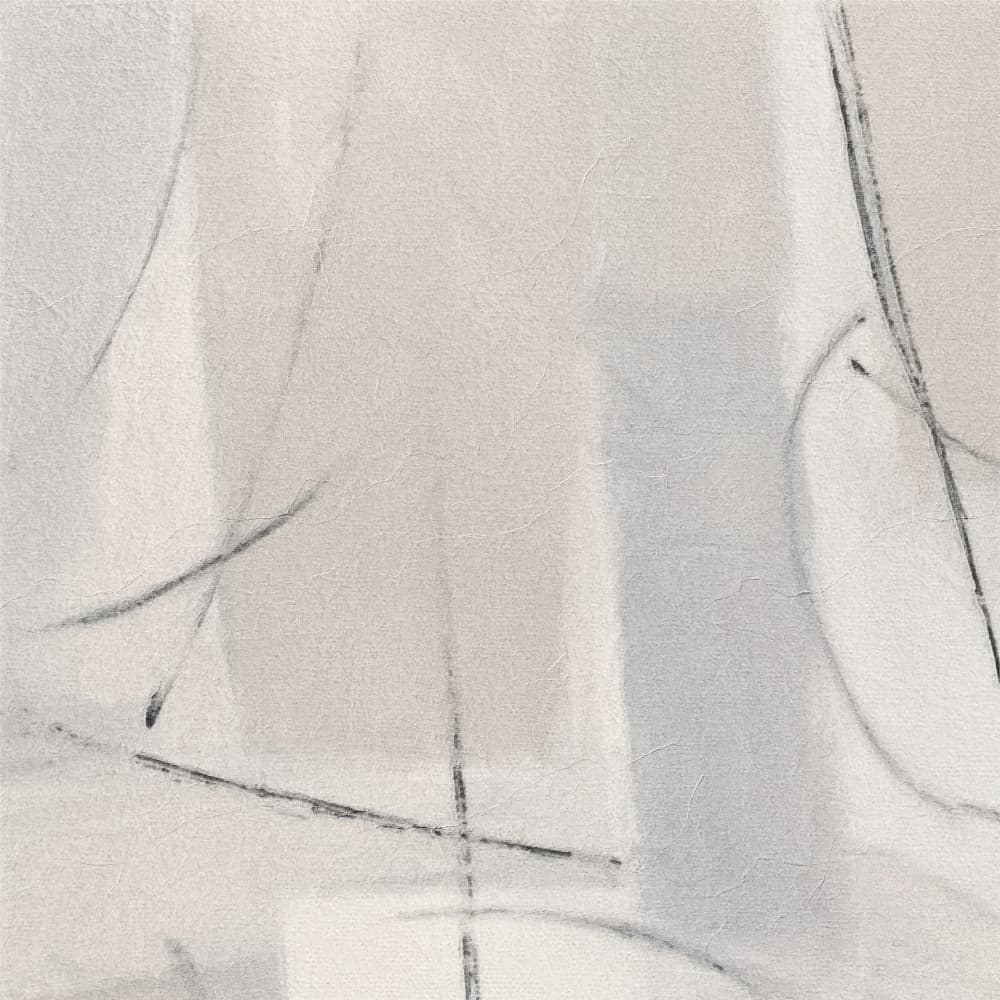 Subtle Flowing Forms by Alma — canvas wall art