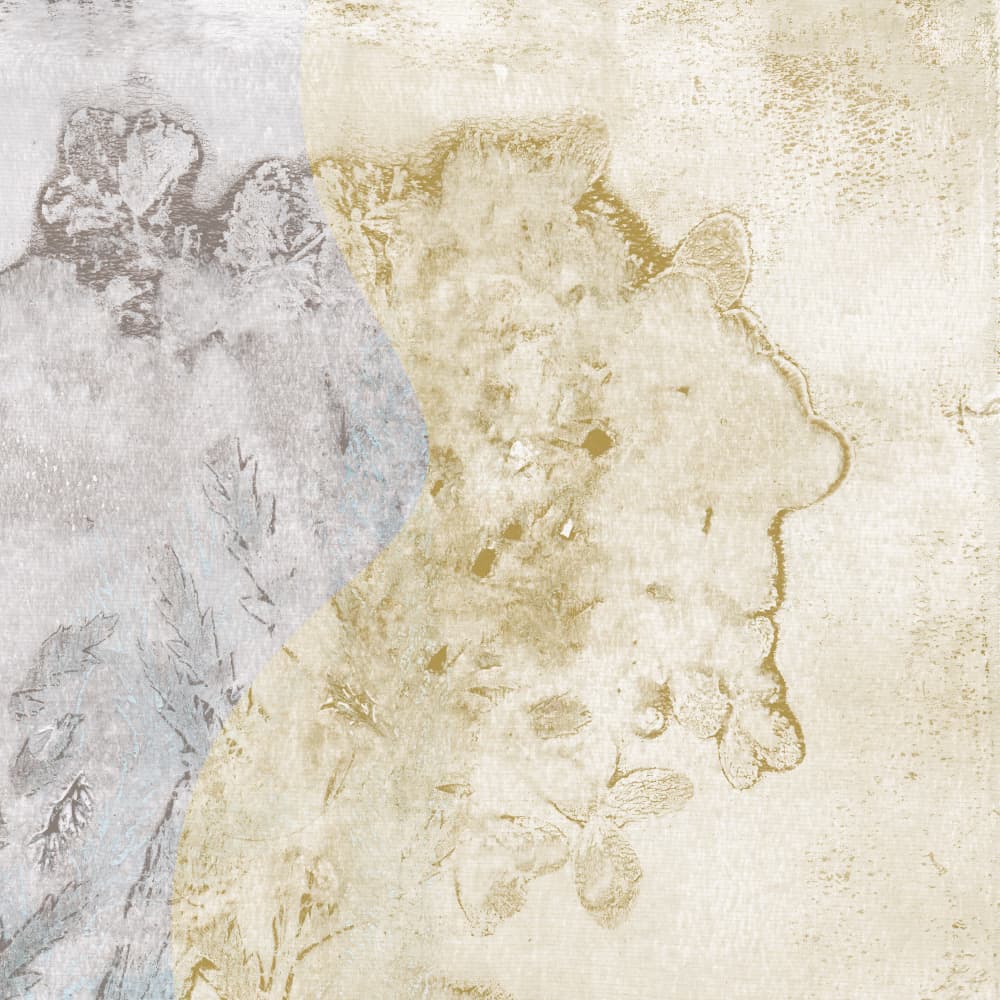 Subtle Gold Gray Texture by Dina Dankers — canvas wall art