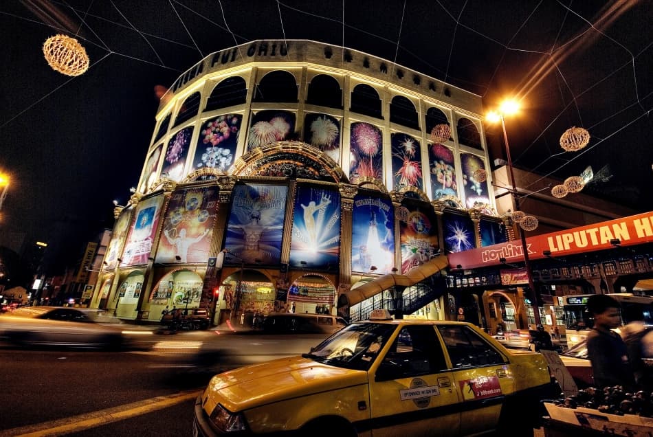 Vibrant City Night by Fulvio Pellegrini — canvas wall art