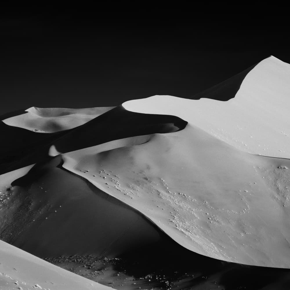 Light And Shadow Dunes by Mathilde Guillemot — canvas wall art