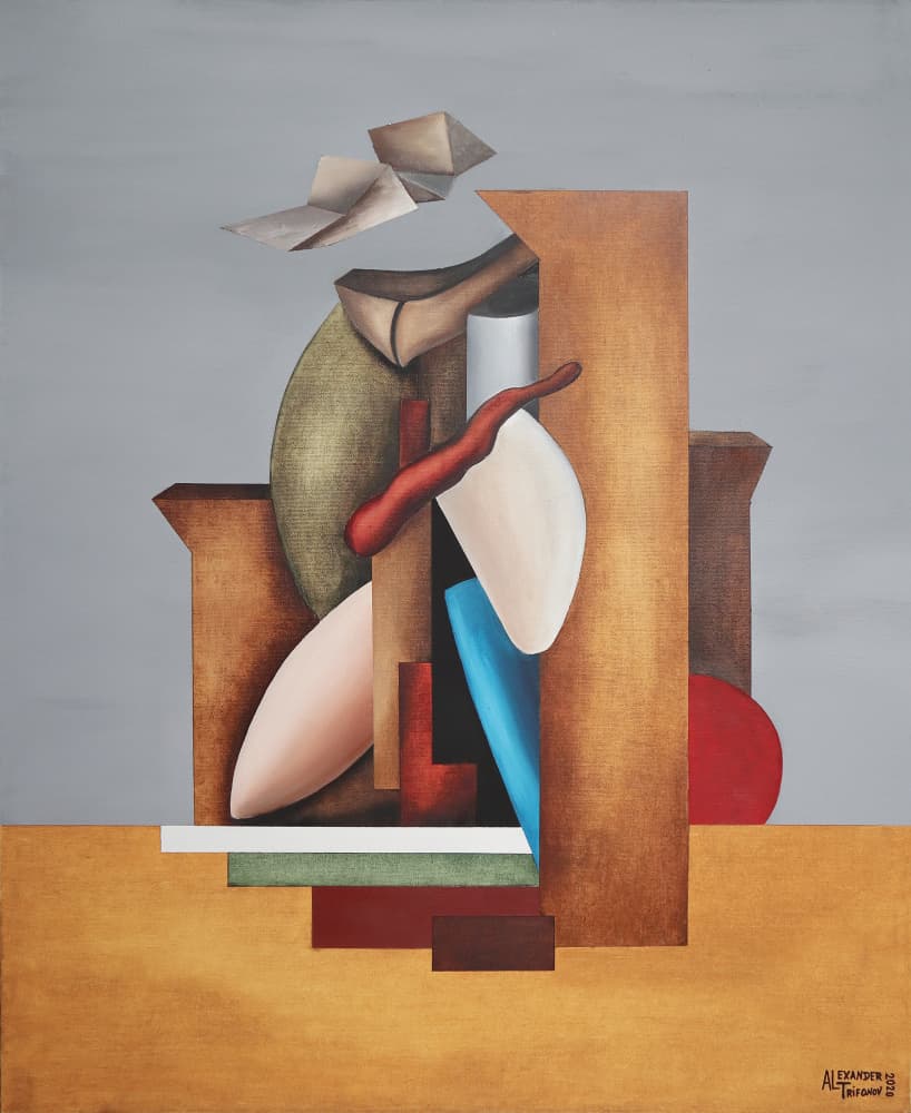 Abstract Geometric Forms by Alexander Trifonov — canvas wall art