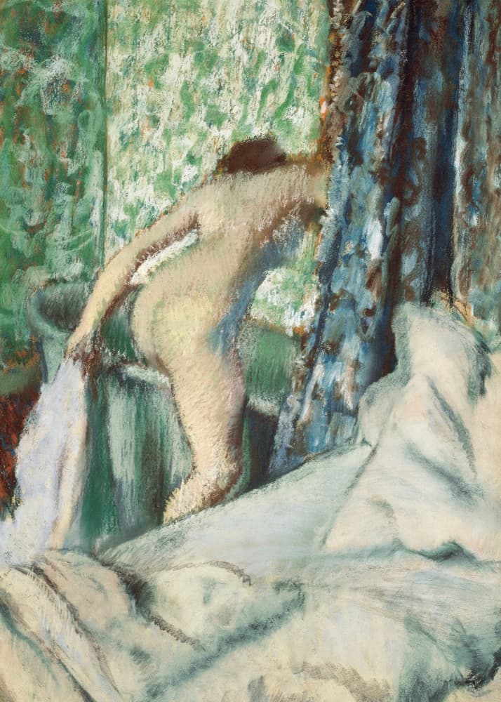 The Morning Bath by Edgar Degas — canvas wall art