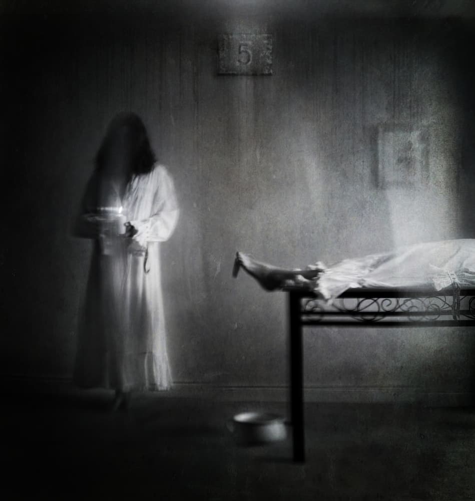 Haunting Room 5 by Magdalena Russocka — canvas wall art