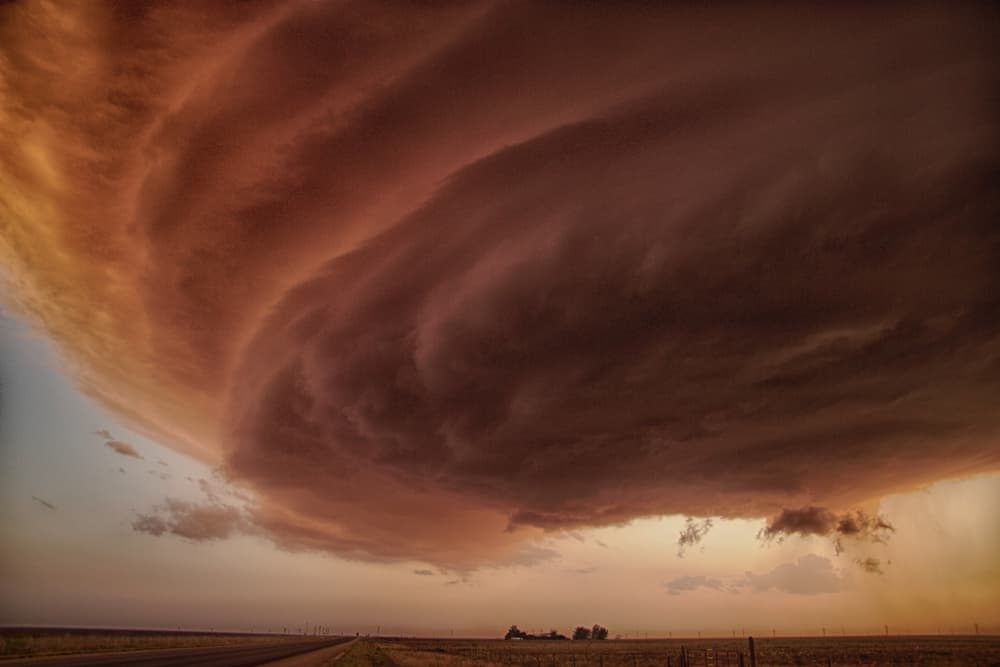 Dramatic Sunset Storm by Alexander Fisher — canvas wall art