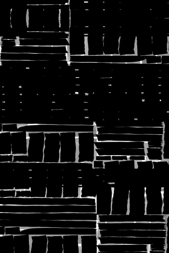 Abstract Block Pattern by cartissi — canvas wall art