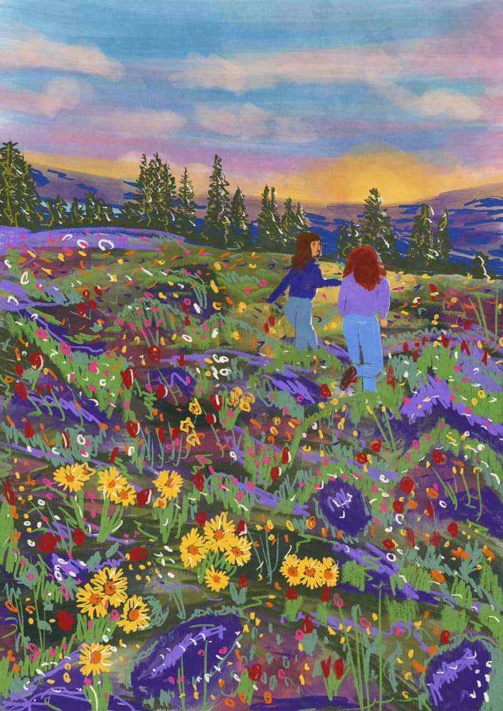 I show you something by Raissa Oltmanns — canvas wall art