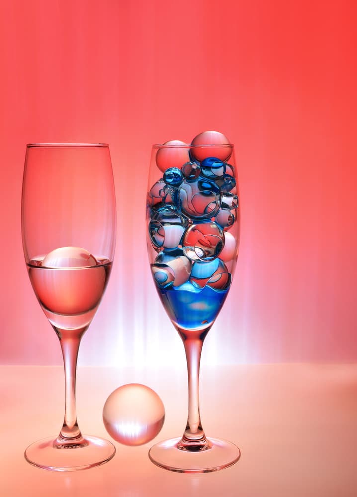 Vibrant Glass Spheres by Heidi Westum — canvas wall art