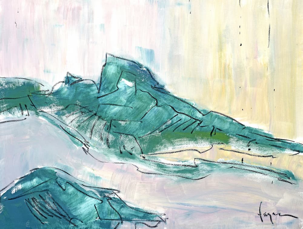 Tears For The Mountain by Dorothy Fagan — canvas wall art