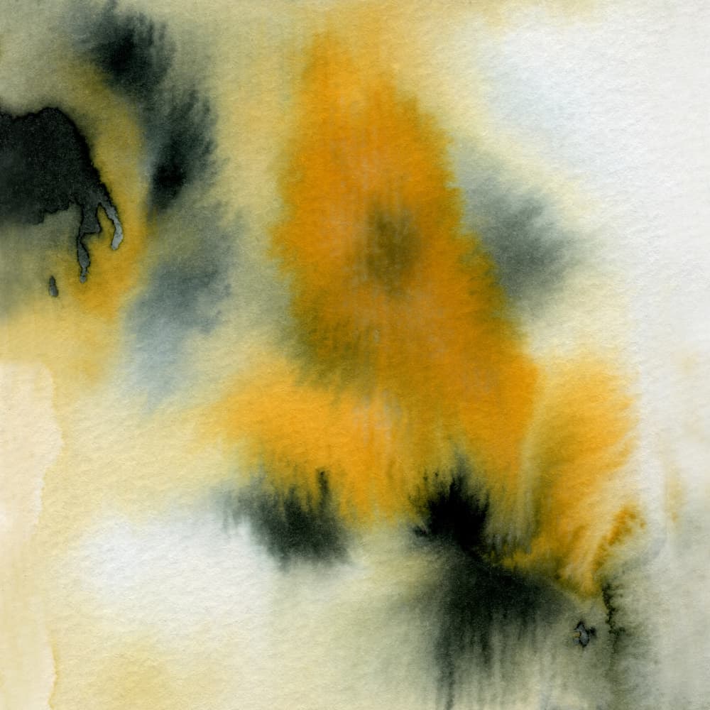 Warm Fluid Abstract by Galaxy Eyes — canvas wall art