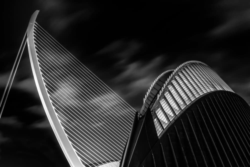Modern Architectural Forms by Anto Camacho — canvas wall art