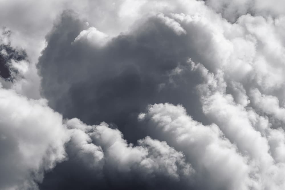 Powerful Stormy Clouds by Tal Paz-Fridman — canvas wall art