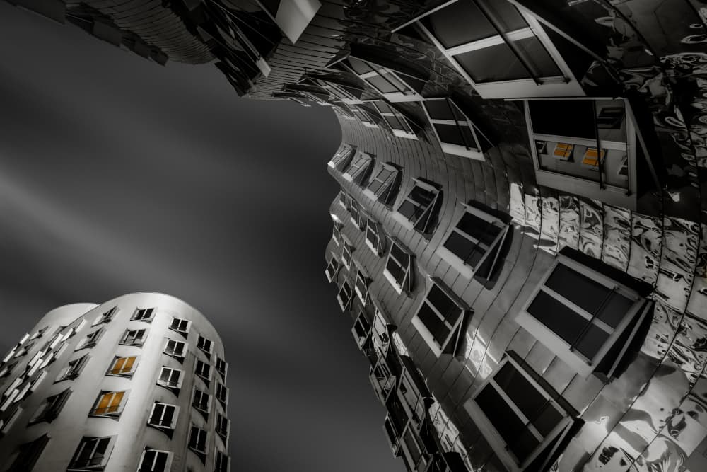Urban Architectural Curves by Adam Pachula — canvas wall art