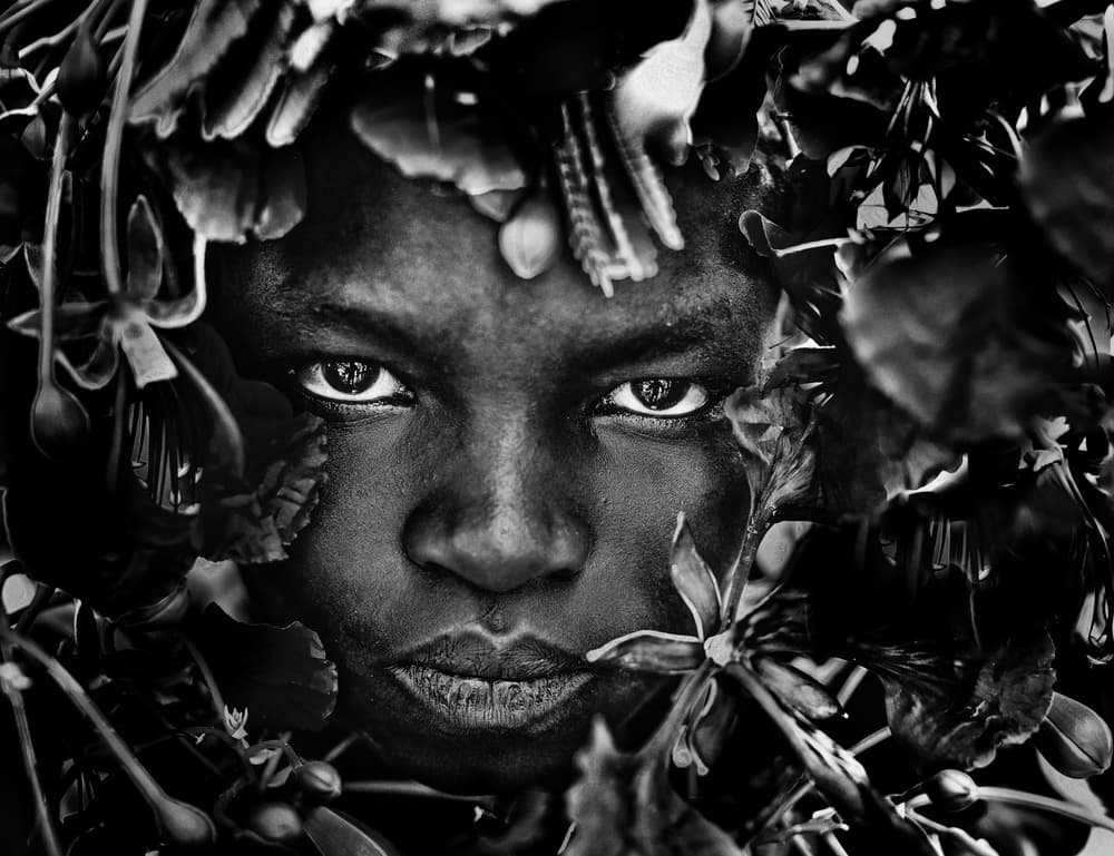 Intense Gaze Portrait by Vedran Vidak — canvas wall art
