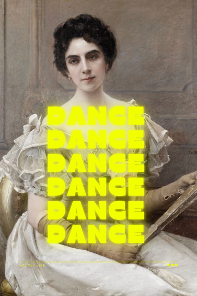 Timeless Dance Expression by The Art Concept — canvas wall art