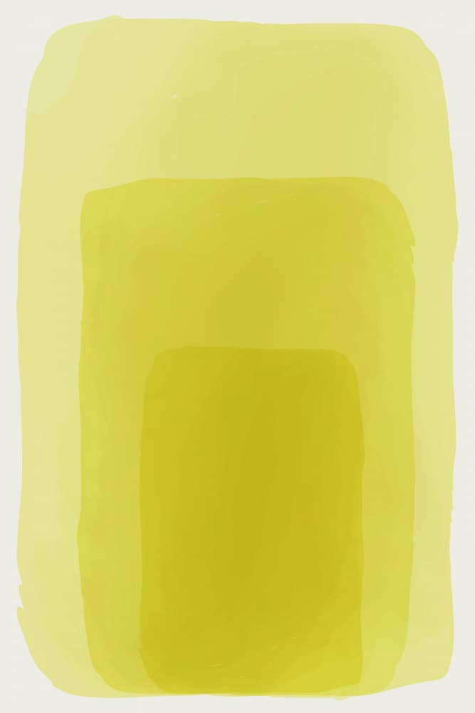 Soft Yellow Gradient Shapes by jay stanley — canvas wall art