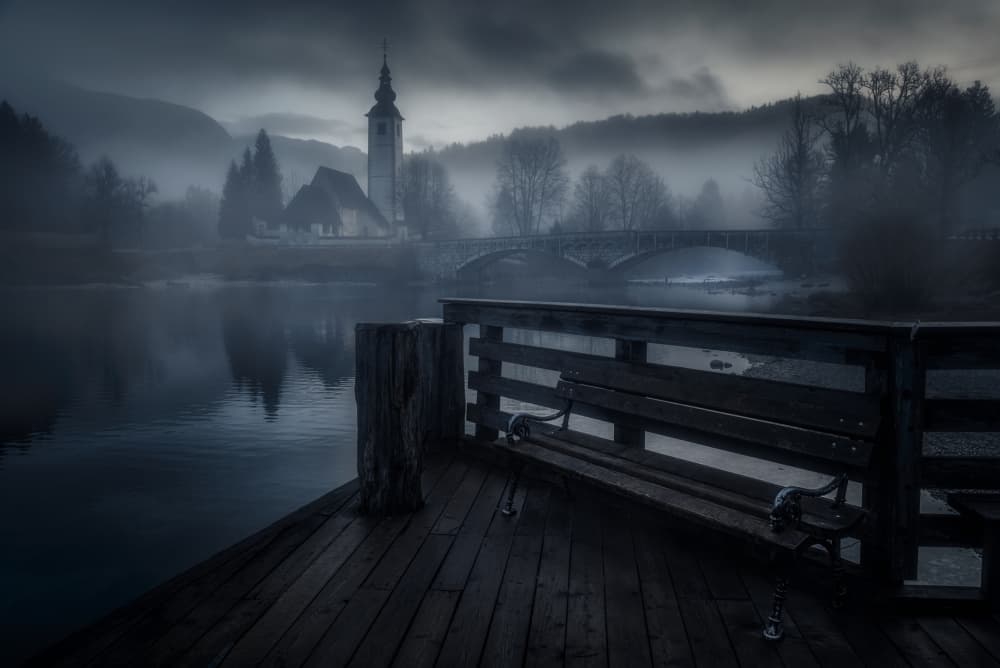 Premonition by Olga Rudchenko — canvas wall art
