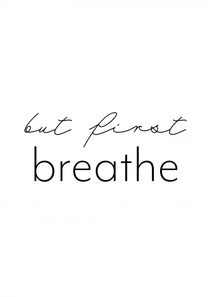But First Breathe by Pictufy Studio II — canvas wall art