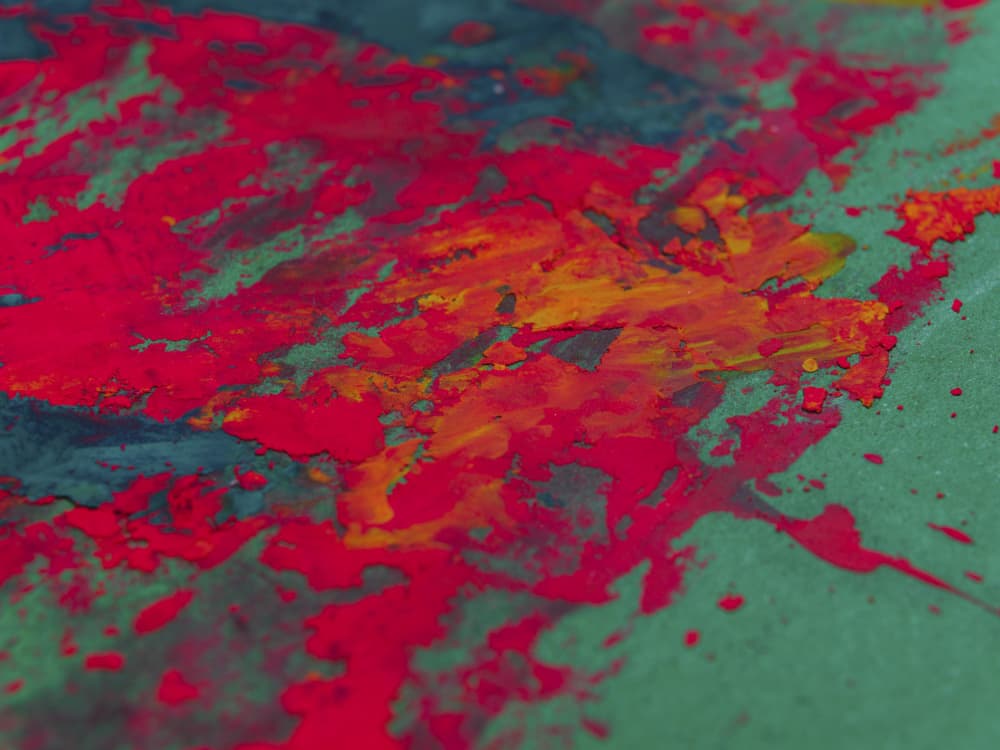 Vibrant Paint Splash by engin akyurt — canvas wall art