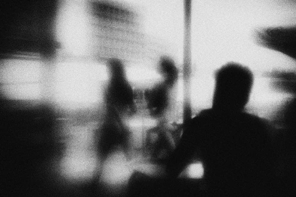 Mysterious Figures in Light by Paulo Medeiros — canvas wall art