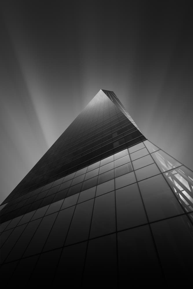 Sharp Modern Ascent by Juan López Ruiz — canvas wall art