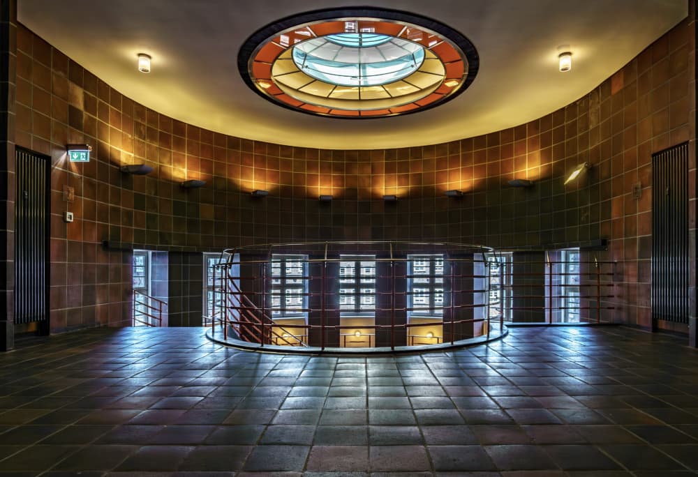 Grand Circular Atrium by Stephan Rückert — canvas wall art