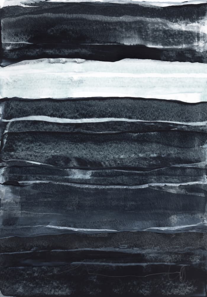Dark Abstract Layers by uplusmestudio — canvas wall art