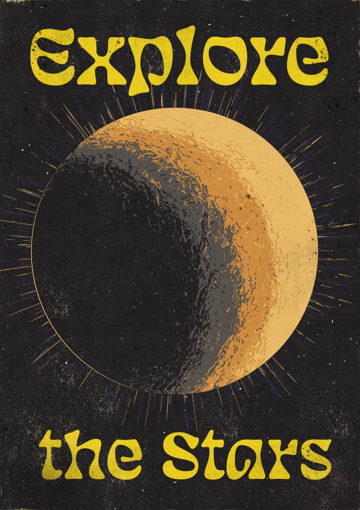 Explore The Stars by Nicholas — canvas wall art