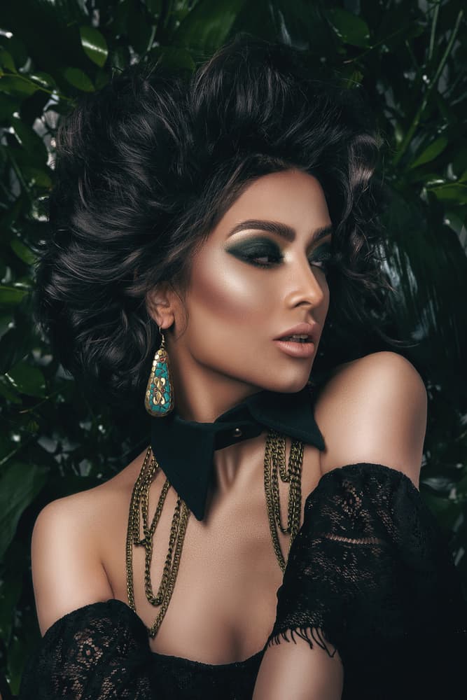 Exotic Beauty Portrait by amir behzadi — canvas wall art