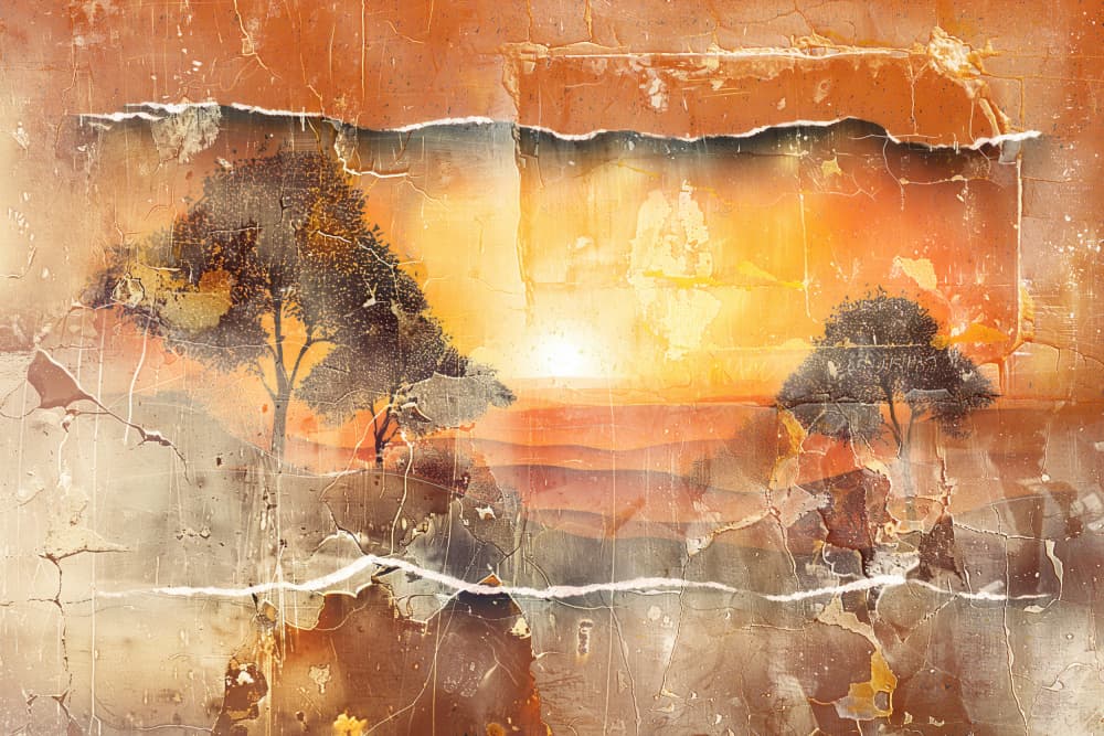 Golden Safari Horizon by Rafal Kulik — canvas wall art