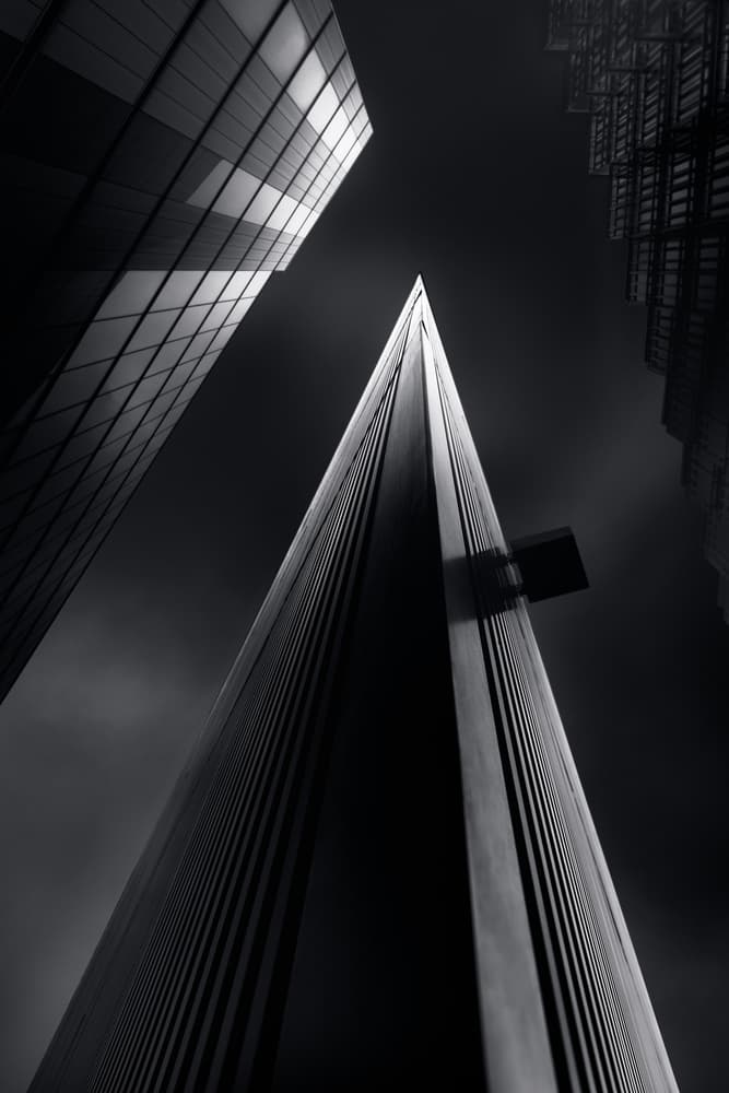 Urban Architectural Ascent by Olavo Azevedo — canvas wall art