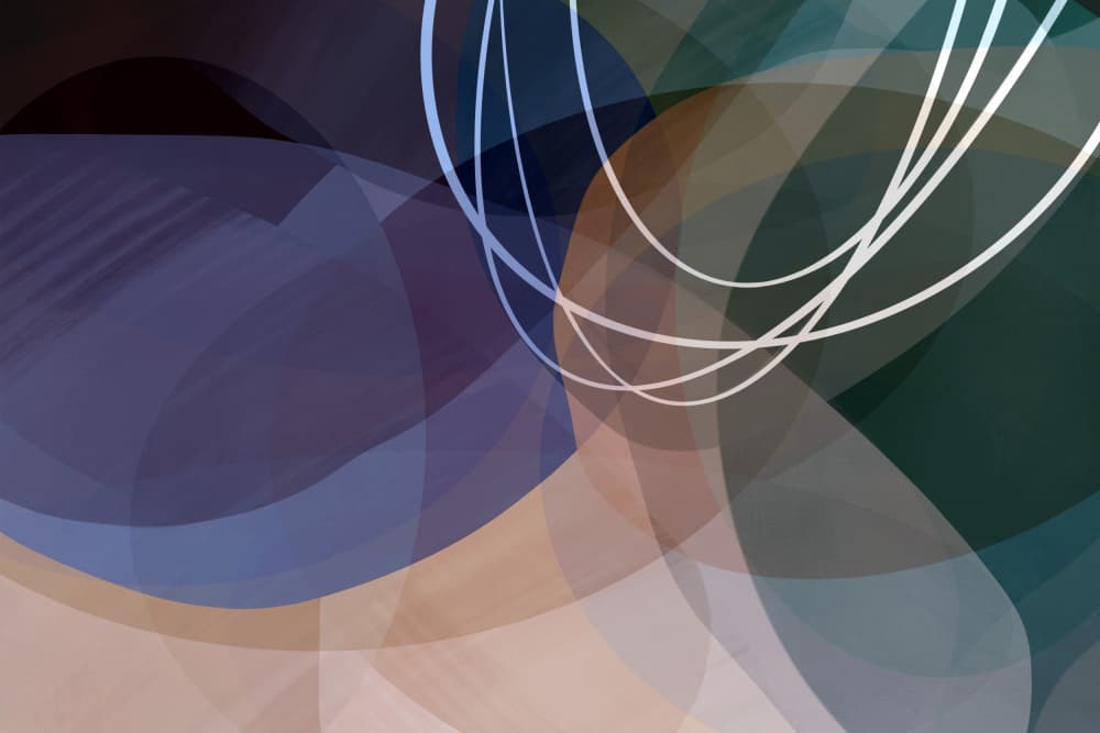 Muted Abstract Flow by cartissi — canvas wall art