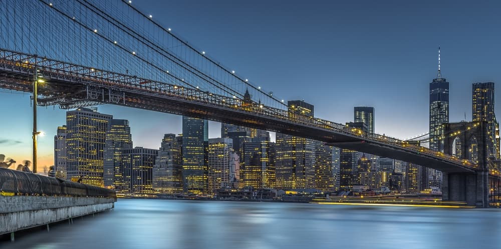 Brooklyn Bridge Dusk