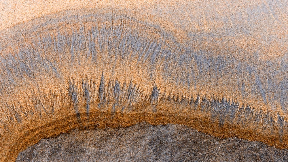 Abstract Sand Flow by brigitte van krimpen — canvas wall art