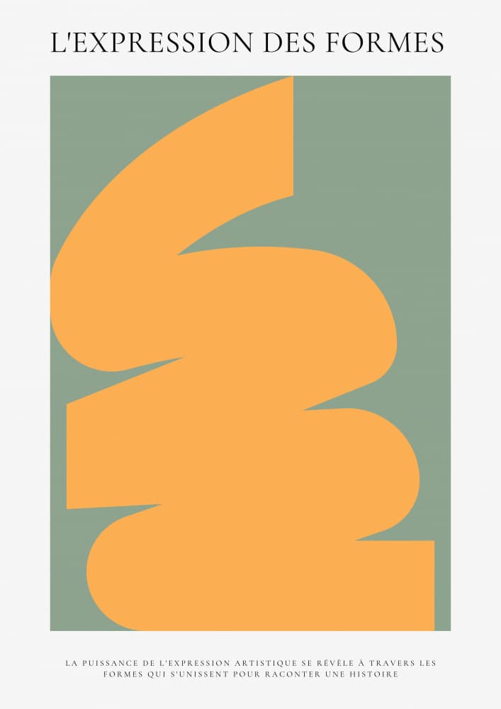 Fluid Organic Shapes by RS LAB STUDIO — canvas wall art