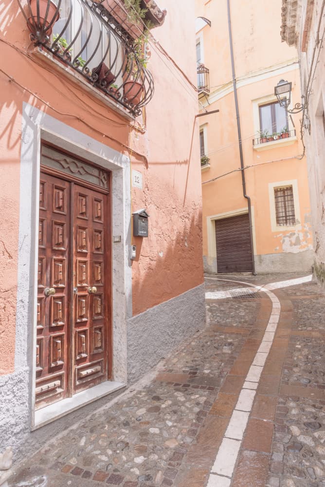 Charming Old Town Alley by Photolovers — canvas wall art
