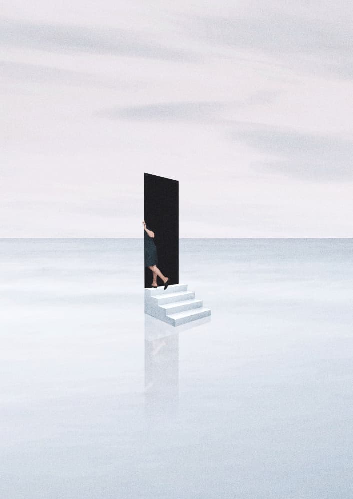 Escapism by Maarten Léon — canvas wall art