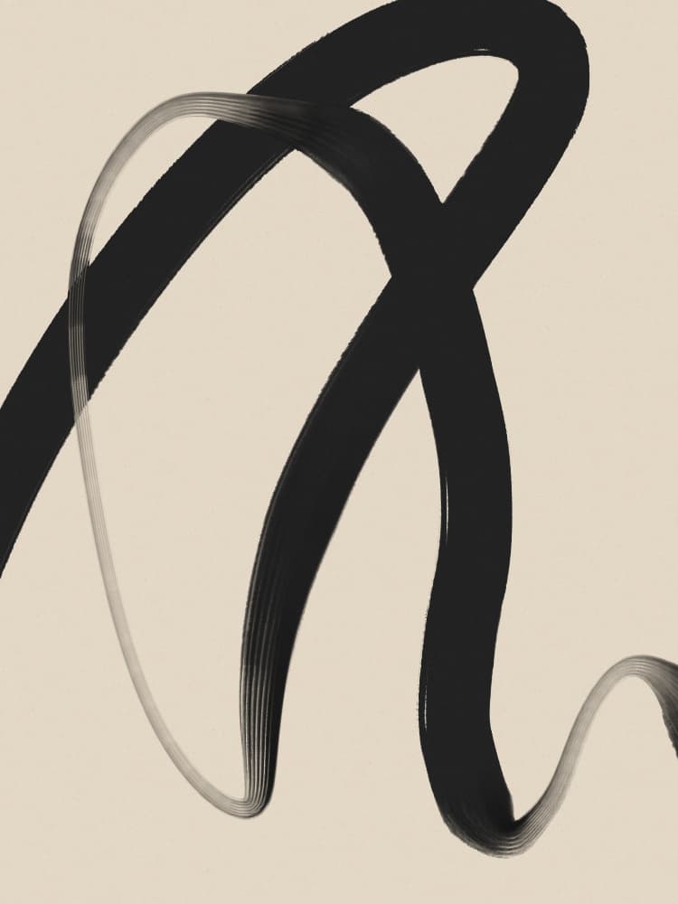Graceful Strokes by Treechild — canvas wall art